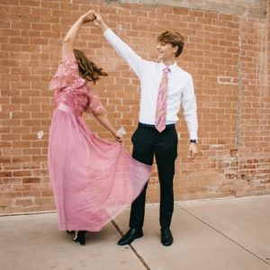 Dusty Pink bridesmade dress